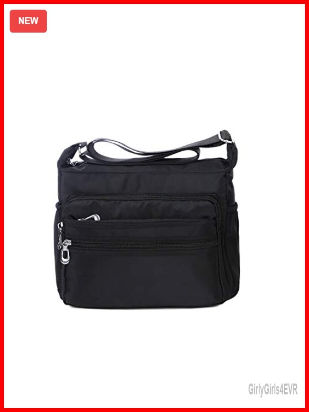 Waterproof Nylon Crossbody Bag for Women Travel Shoulder Purse